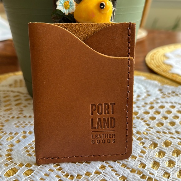 Portland Leather CARD HOLDER - Picture 1 of 2